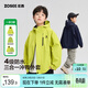 左西童裝兒童沖鋒外套2026新款男童防水戶(hù)外服春裝上衣潮 黃綠色 150