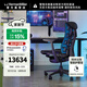 赫曼米勒（HERMAN MILLER）羅技G聯(lián)名Embody電競椅辦公椅人體工學(xué)椅電腦椅久坐不累整椅免裝 青藍色