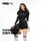 彪馬（PUMA）連體泳衣女長(cháng)袖原紗防曬沖浪服游泳館專(zhuān)用運動(dòng)泳裝溫泉高級感泳衣