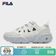 FILA 斐樂(lè )松餅鞋女鞋休閑鞋摩登運動(dòng)鞋2025冬季南方版 微白-WW 36