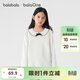巴拉巴拉balaone女童長(cháng)袖t恤兒童2025秋甜美娃娃領(lǐng)內搭上衣萌208325100001