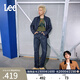Lee【張凌赫代言】726標準中腰直腳丹寧回潮深藍直筒男牛仔褲潮流 深藍色（褲長(cháng)31） 32 (140-150斤可選)