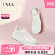 他她TATA女鞋年秋小白鞋運動(dòng)時(shí)尚休閑鞋板鞋鞋子 米白 37