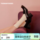 TOOMANYSHOES26春奧斯汀舞會(huì )新款女鞋通勤英倫風(fēng)樂(lè )福鞋皮面學(xué)院風(fēng)單鞋 黑色 37