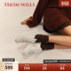 THOM WILLS女鞋真皮小白鞋女士平底休閑板鞋舒適百搭白色鞋子女冬季W(wǎng)G041 白色WG041-3 36 /5碼