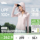 蕉下（beneunder）運動(dòng)防曬衣女AL900辣妹防曬服防紫外線(xiàn)顯瘦戶(hù)外落煙粉XXL