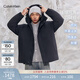 Calvin KleinJeans【防風(fēng)防水】秋冬男士ck90絨戶(hù)外潮流連帽派克羽絨服外套