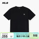 MLB短袖男女情侶純色簡(jiǎn)約休閑圓領(lǐng)T恤時(shí)尚新款3ATSB0253-50BKS-S