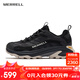 邁樂(lè )（Merrell）MOAB SPEED 2GTX戶(hù)外低幫男女款越野鞋防水防滑輕量越野跑徒步鞋 J500453黑色男 42