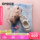 卡駱馳（CROCS）檀健次同款經(jīng)典泡芙洞洞鞋百舒適男沙灘鞋女鞋休閑鞋|207521 石英粉-6UR(含智必星) 37 (230mm) 38