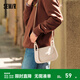 森馬（Semir）包包馬鞍包女溫柔法式手提包韓系單肩包時(shí)尚斜挎包高顏值節日禮物 米白10301 均碼