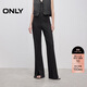 ONLY 2025秋季通勤風(fēng)西褲面料喇叭褲長(cháng)褲休閑褲女|125314040