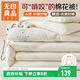 無(wú)印良品A類(lèi)棉花被子100%新疆棉花春秋被芯四季空調薄棉被4斤 200*230cm