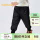巴拉巴拉童裝兒童褲子男童女童寶寶保暖加厚羽絨褲冬裝束腳長(cháng)褲時(shí)尚