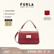 芙拉（FURLA）【禮物】ELLA牛皮小號女士手提包百搭氣質(zhì)斜挎包通勤小包 櫻桃紅色 小