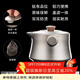 容山堂純鈦戶(hù)外旅行茶具快客杯一壺兩杯便攜式泡茶壺家用便攜茶具旅行裝 木鈕雙耳純鈦旅行泡茶壺-單壺