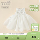 戴維貝拉（DAVE＆BELLA）兒童連衣裙禮服裙女童網(wǎng)紗裙小童公主裙夏裝童裙寶寶裙子 白色【現貨】 120 cm（建議身高110-120cm）