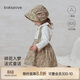 babylove女寶寶背帶裙春秋季法式半身裙純棉嬰兒外出裙子碎花童話(huà)
