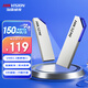 ?？低暎℉IKVISION）128GB USB3.2U盤(pán)大容量 S303金屬 讀速150MB/s 高速移動(dòng)u盤(pán) 適用華為電腦商務(wù)辦公學(xué)習通用優(yōu)盤(pán)