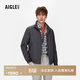 AIGLE艾高男士GORE-TEX防風(fēng)防雨透汽休閑夾克外套 瀝青灰BJ123 M (175/92A)