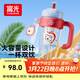 富光巨無(wú)霸冰霸水杯子女大容量塑料吸管杯tritan夏日辦公1260ML