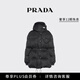 PRADA/普拉達【禮物】女士Re-Nylon再生尼龍羽絨服外套 黑色 36
