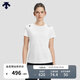 DESCENTE迪桑特WOMEN’S TRAINING系列女士TOUGH面料短袖T恤 WT-白色 L (170/88A)