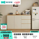 林氏家居 餐邊柜靠墻一體置物柜子儲物柜斗柜玄關(guān)柜茶水柜客廳廚房RU1T