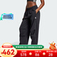 阿迪達斯（adidas）三葉草工裝風(fēng)傘兵褲2025夏女闊腿梭織長(cháng)褲 JD0785 XXS