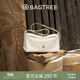 BAGTREE【明星同款】包包樹(shù)奶盒包頭層植鞣牛皮單肩腋下包斜挎包hobo包女 焦糖色-中號 高級小眾