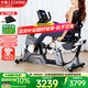 杰森（LEDONG）臥式健身車(chē)家用商用動(dòng)感單車(chē) 健身自行車(chē) 老人健身器材腳踏車(chē)R30 R30包安裝｜32檔電磁控