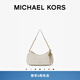 MICHAEL KORS邁克高仕【孟子義同款】 MK Nolita 女士中號單肩包腋下包月牙包 香草白 149 中號