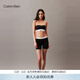 Calvin Klein內衣【摩登引力帶】ck辣妹運動(dòng)可外穿安全褲平角褲女 UB1-太空黑 1條 M