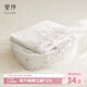 EACHY旅行收納袋行李箱內收納包出差旅游衣服必備整理袋分裝-碎花白L