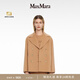 MAX MARA【甄選惠享】 女裝羊毛雙排扣夾克外套9041055106& 駝色 40