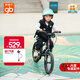 好孩子（gb）自行車(chē)兒童 4-8歲男女童山地車(chē) 灰色16寸 適合身高105-145cm