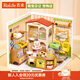 若來(lái)（Rolife）超級世界寵物店diy手工小屋積木拼裝玩具兒童生日禮物女孩