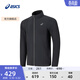亞瑟士ASICS男子運動(dòng)夾克舒適透氣吸濕排汗T恤 2031F362-001 黑色 XL