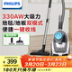 飛利浦（PHILIPS）臥式吸塵器家用清潔機強勁大功率大吸力吸灰吸塵XB2023/81寵物家庭適用