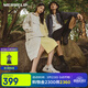 邁樂(lè )（Merrell）戶(hù)外休閑鞋溯溪鞋HYDRO MOC毒液2代可拆卸鞋套透氣舒適一鞋三穿 J004986 白色（女） 36