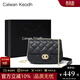 CALWAN KEODH包包女包2026新款真皮鏈條斜挎時(shí)尚輕奢生日禮物送女友老婆 【黑色】百搭菱格包實(shí)用走心女生閨蜜