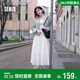 森馬（Semir）陳小紜|半身裙女高腰純色長(cháng)裙2026夏垂感顯瘦A字裙109326120007
