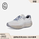 ASH女鞋2026春夏新款ELI運動(dòng)舒適女圓頭低幫厚底增高時(shí)尚休閑鞋 灰色 36