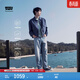 Levi's【商場(chǎng)同款】冰酷系列新款男士568寬松直筒牛仔褲29037 淺藍色 30 (32)