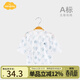 Aengbay昂貝 新生嬰兒兒衣服夏季薄款0-3月夏裝上衣超薄透氣純棉和尚服 考拉寶寶 59