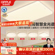 歐普照明（OPPLE）【一價(jià)全包】全光譜護眼吸頂燈主燈客廳大燈智能LED燈具套餐1凝月