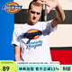 Dickies【經(jīng)典款】短袖情侶款藝術(shù)字體LOGO印花短袖t恤男 短袖DK007087 白色 M