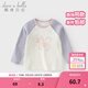 戴維貝拉（DAVE＆BELLA）兒童春裝上衣全棉女寶寶長(cháng)袖t恤新款小童套頭衫休閑男童衣服 小馬印花【現貨】 110 cm（建議身高100-110cm） cm（建議身高100-110cm）