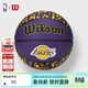 NBA官方-WilsonNBA官方洛杉磯湖人成人7號橡膠籃球 湖人隊7號橡膠籃球