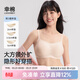 幸棉【斷碼特惠】外擴顯大內衣女無(wú)尺碼聚攏無(wú)痕漫畫(huà)胸文胸軟支撐胸罩 膚色（附2對杯墊） 均碼 (A-C杯/90-125斤)